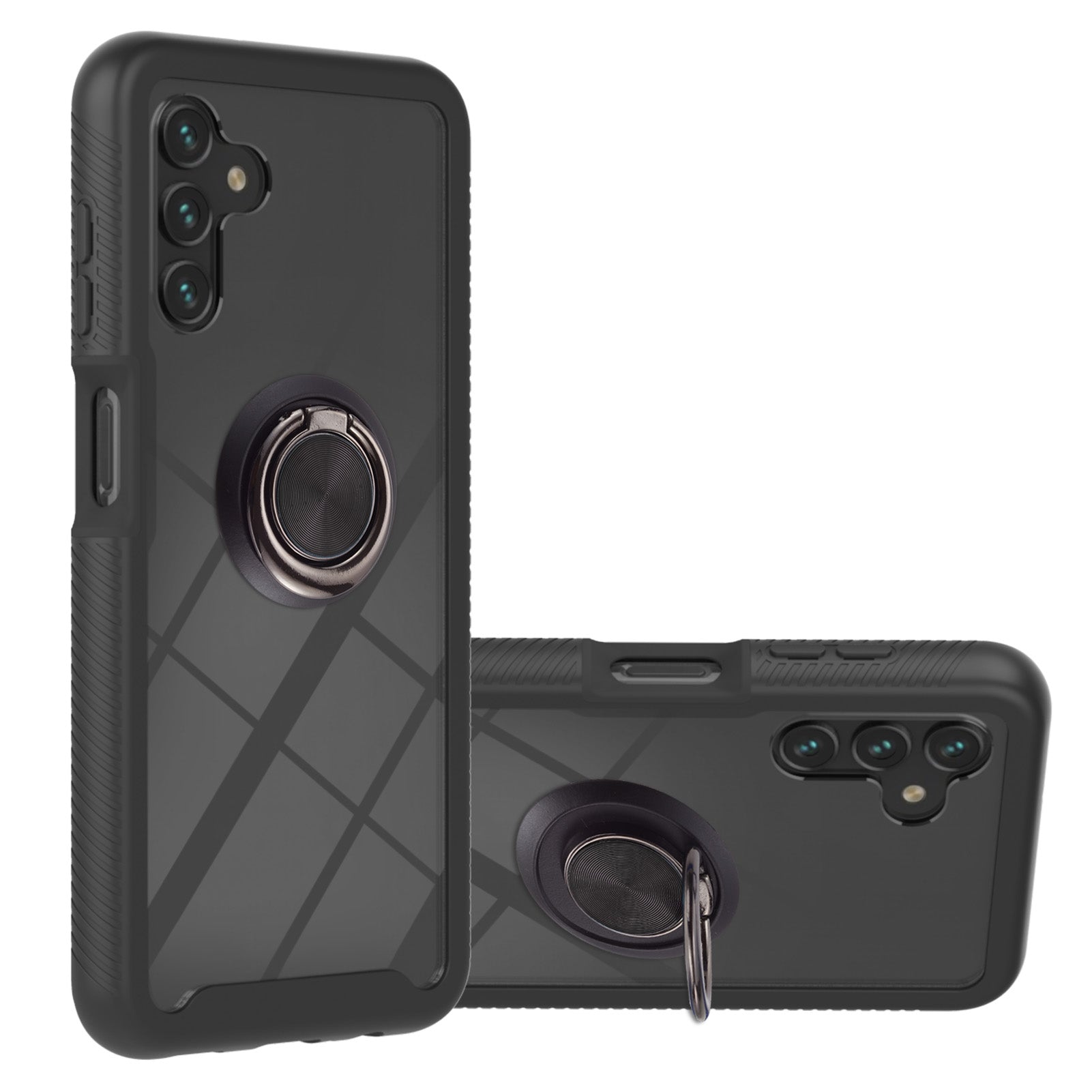 YB PC Series-5 Back Cover for Samsung Galaxy A54 5G Detachable 2-in-1 PC TPU Phone Case with Ring Kickstand YB PC Series-5 Back Cover for Samsung Galaxy A54 5G Detachable 2-in-1 PC TPU Phone Case with Ring Kickstand